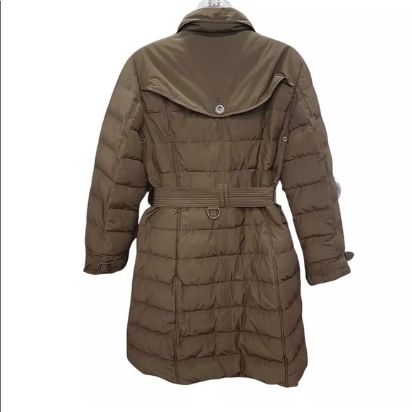 Green Burberry Brit Coat - Picture 3 of 9